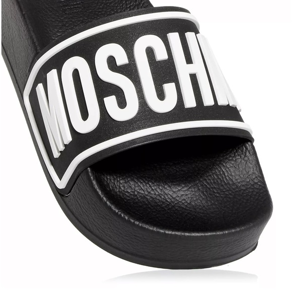 SOLD Moschino Platform Slide Sandals - Picture 3 of 6